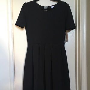 LuLaRoe Black Amelia Dress Large